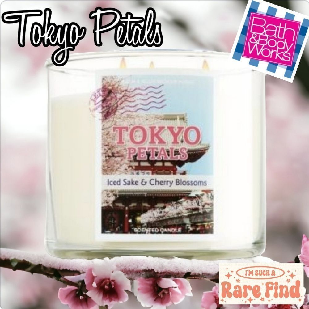 Bath & Body Works Tokyo Petals Candle